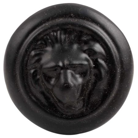 Black Lion Metal Knobs